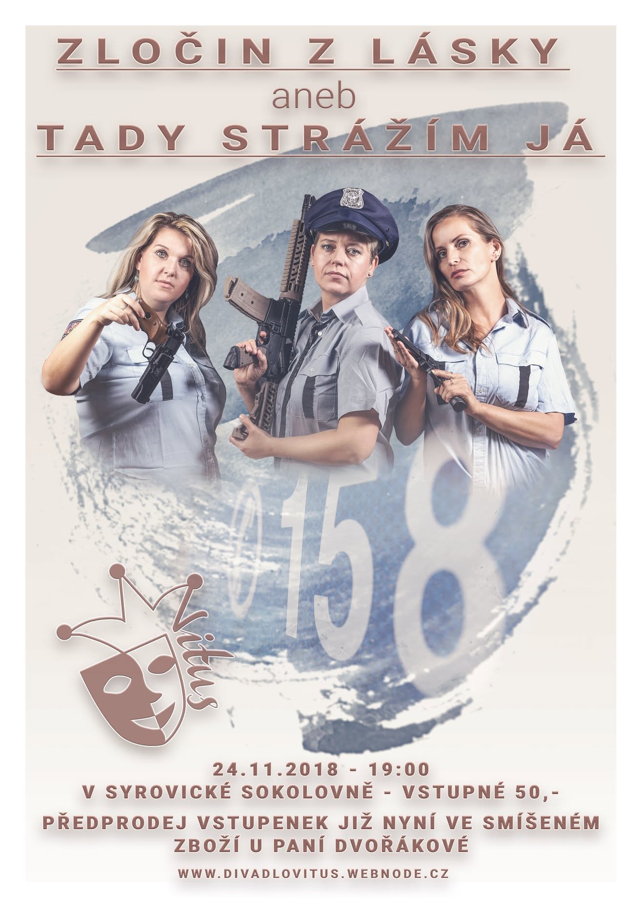 Plakát — Zločin z lásky aneb tady strážím já